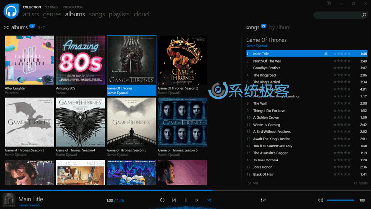 Windows 10最佳音乐播放器推荐 系统极客