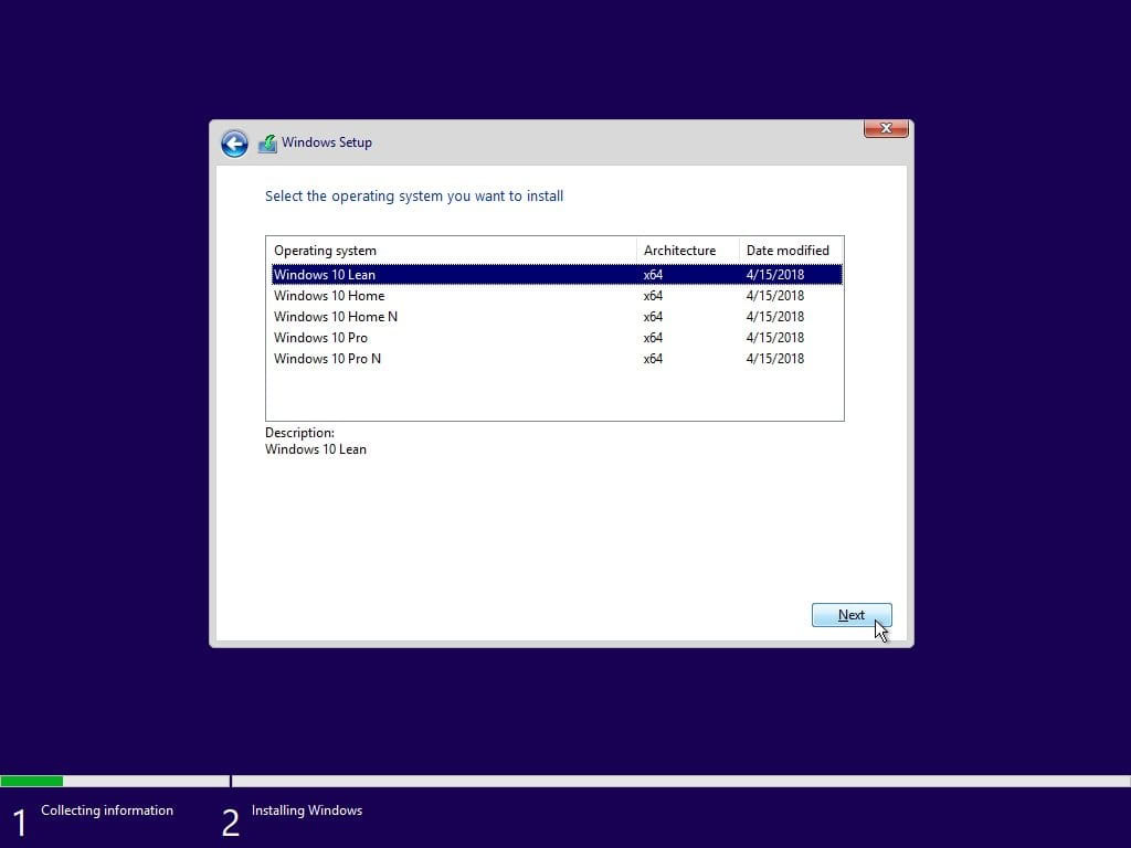 Windows 10 Lean—微软专为小存储空间设打造的小型精简版