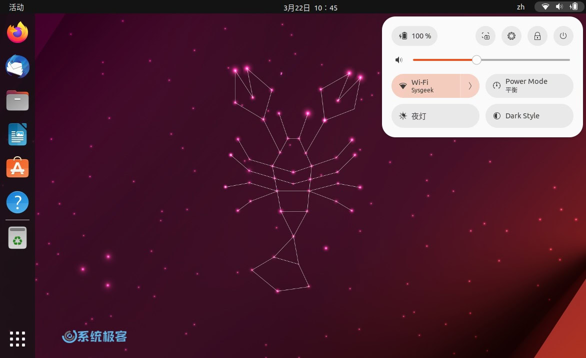 Ubuntu 23.04 子菜单功能控制