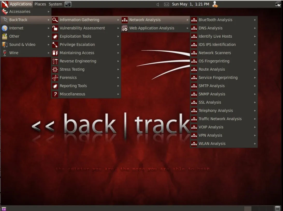 旧版 BackTrack Linux