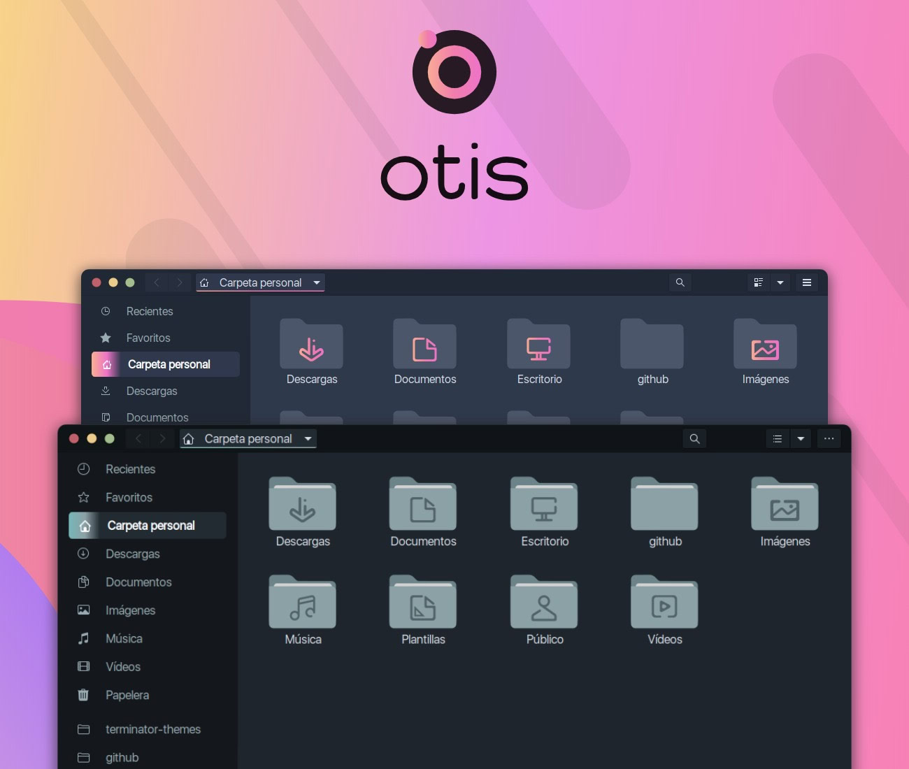 Otis：专为 GNOME 设计的 Ubuntu 深色主题