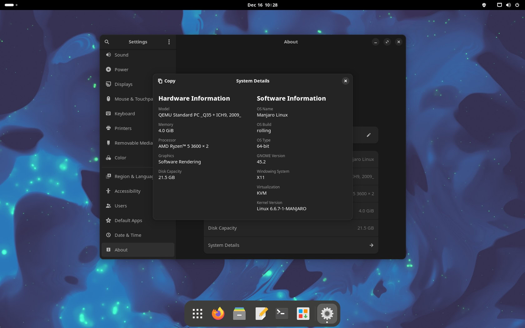 Manjaro 23.1 GNOME Edition