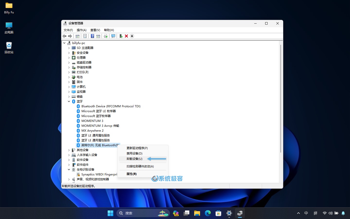 Windows 11 设备管理器