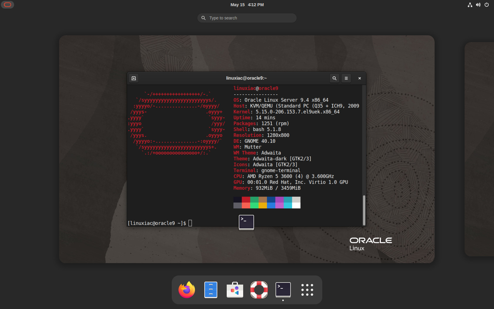 Oracle Linux 9.4