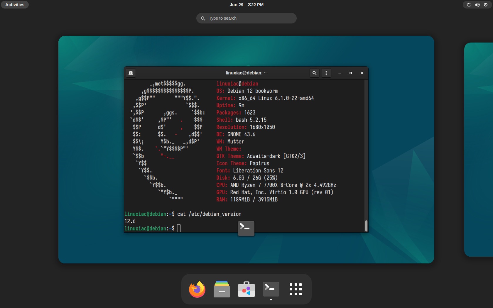 Debian 12.6