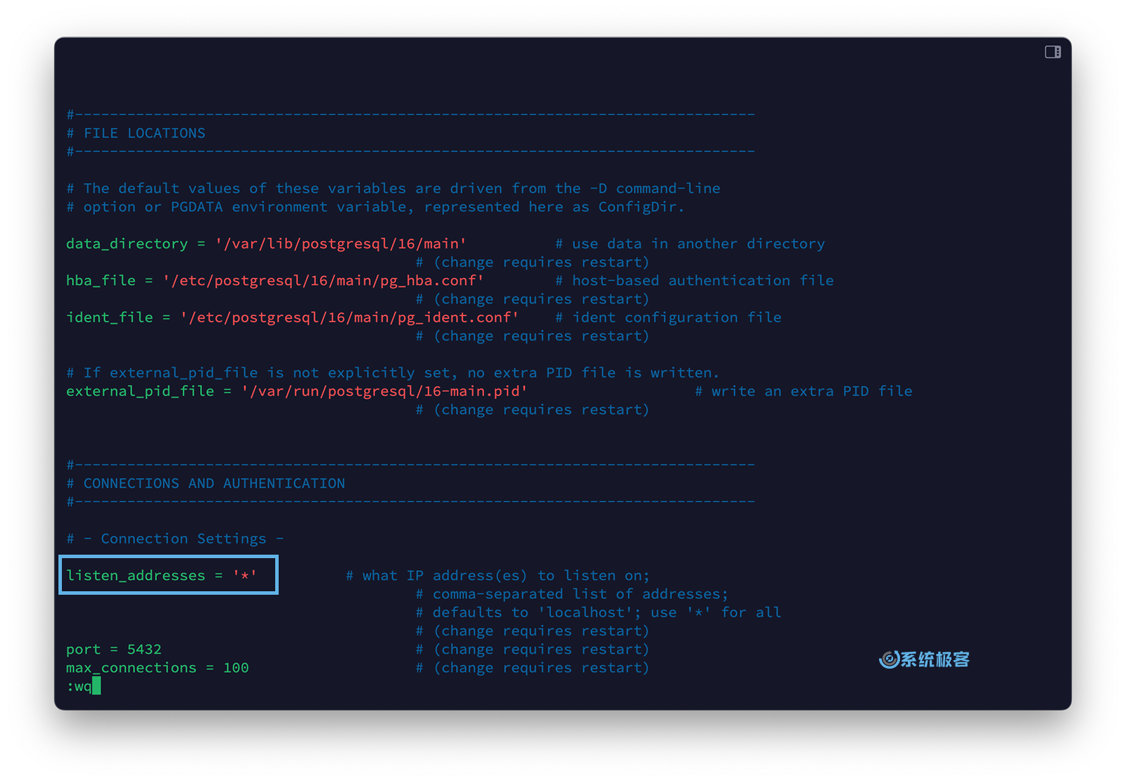 开启 PostgreSQL 16 远程访问