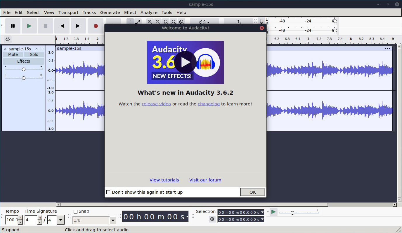 Audacity 3.6.2