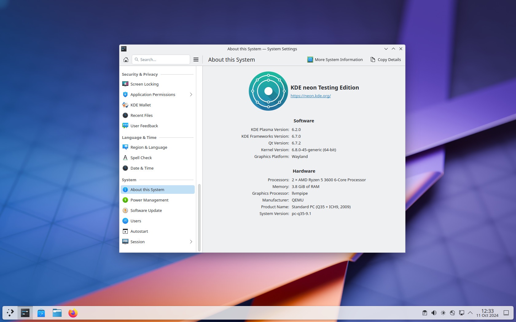 KDE Frameworks 6.7.0