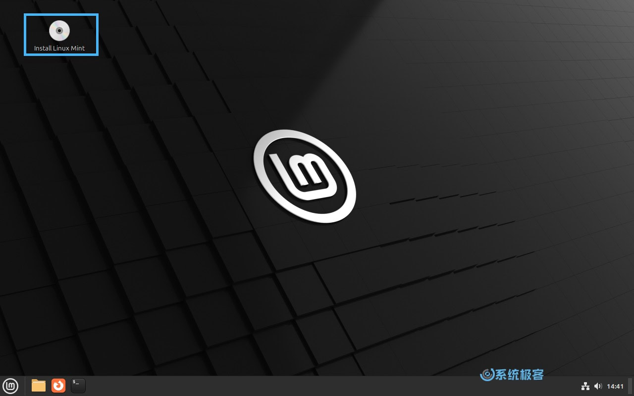 双击「Install Linux Mint」