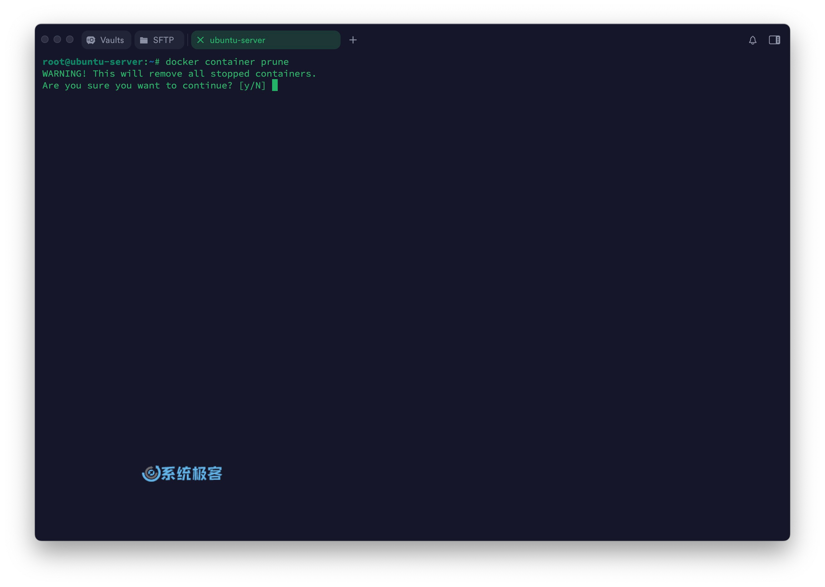 清理 Docker 所有「已停止」容器