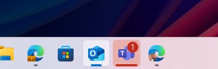 Microsoft Teams 提醒状态胶囊