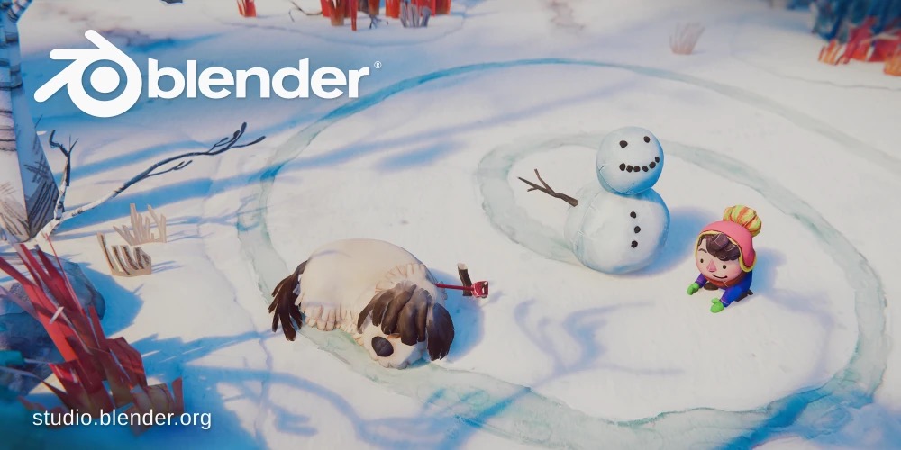Blender 4.5 LTS 启动画面