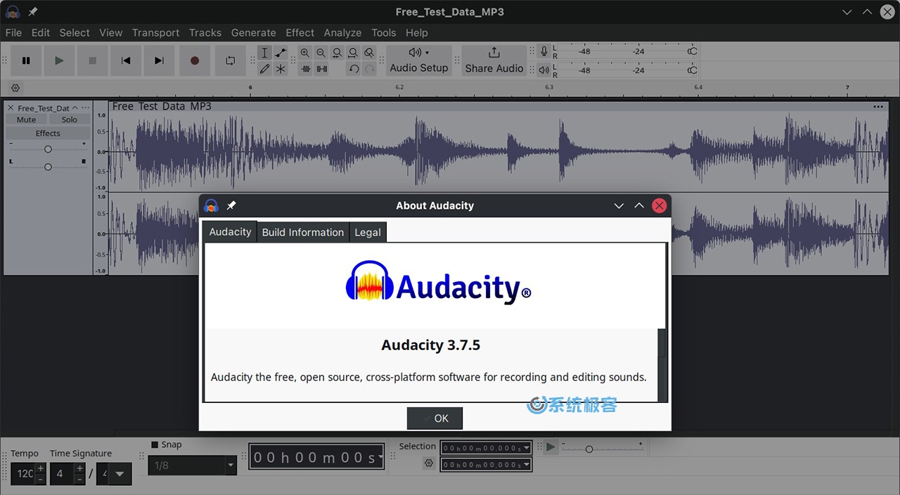 Audacity 3.7.5