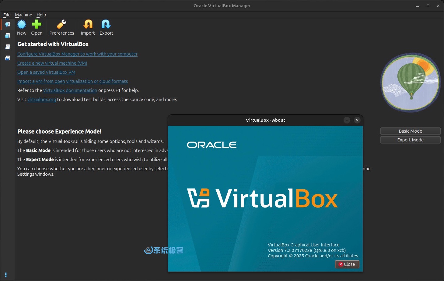 VirtualBox 7.2