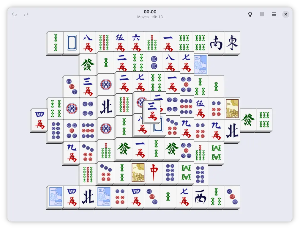 Mahjongg 连连看游戏