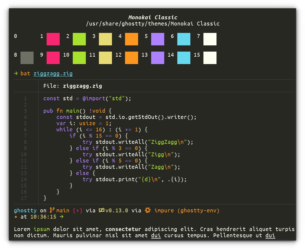Monokai Classic