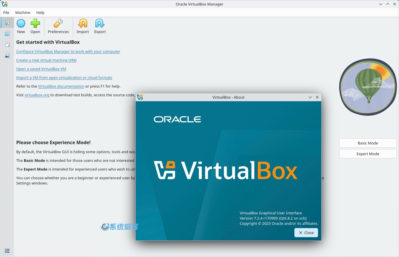 VirtualBox 7.2.4