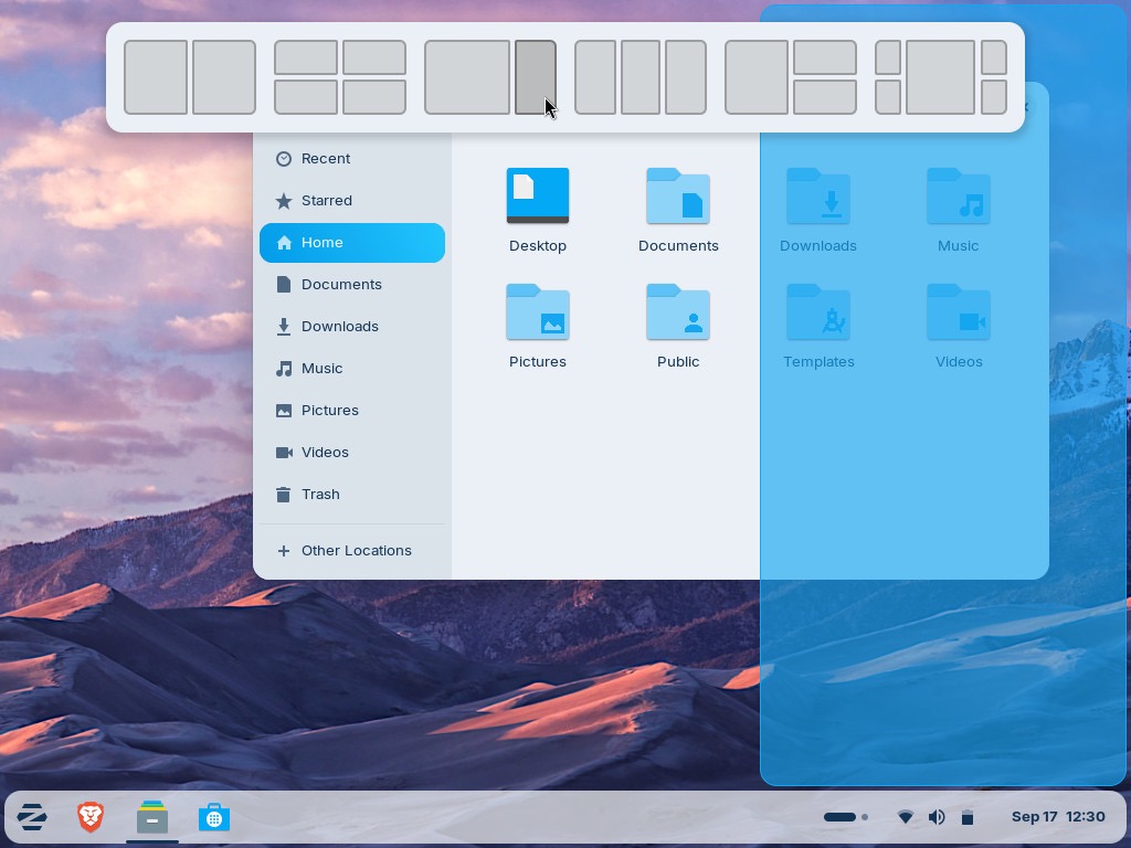 Zorin OS 18 窗口平铺