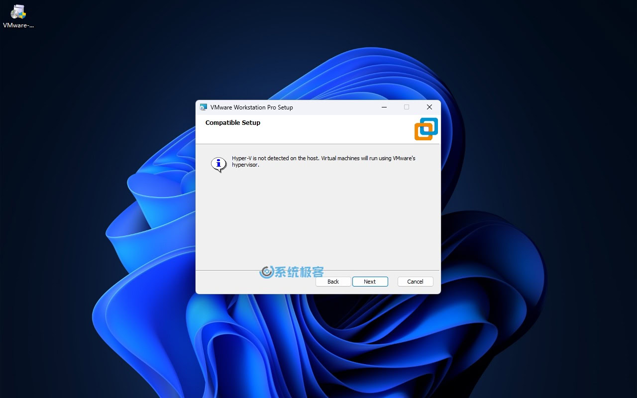 使用 VMware 的虚拟机管理程序