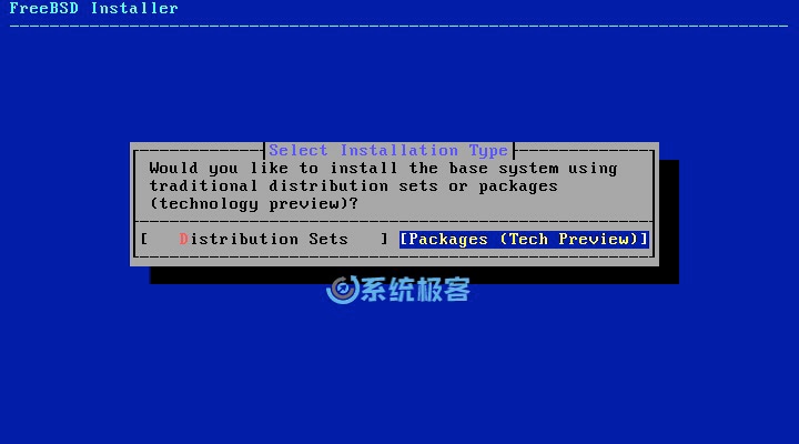 选择 FreeBSD 15 安装模式