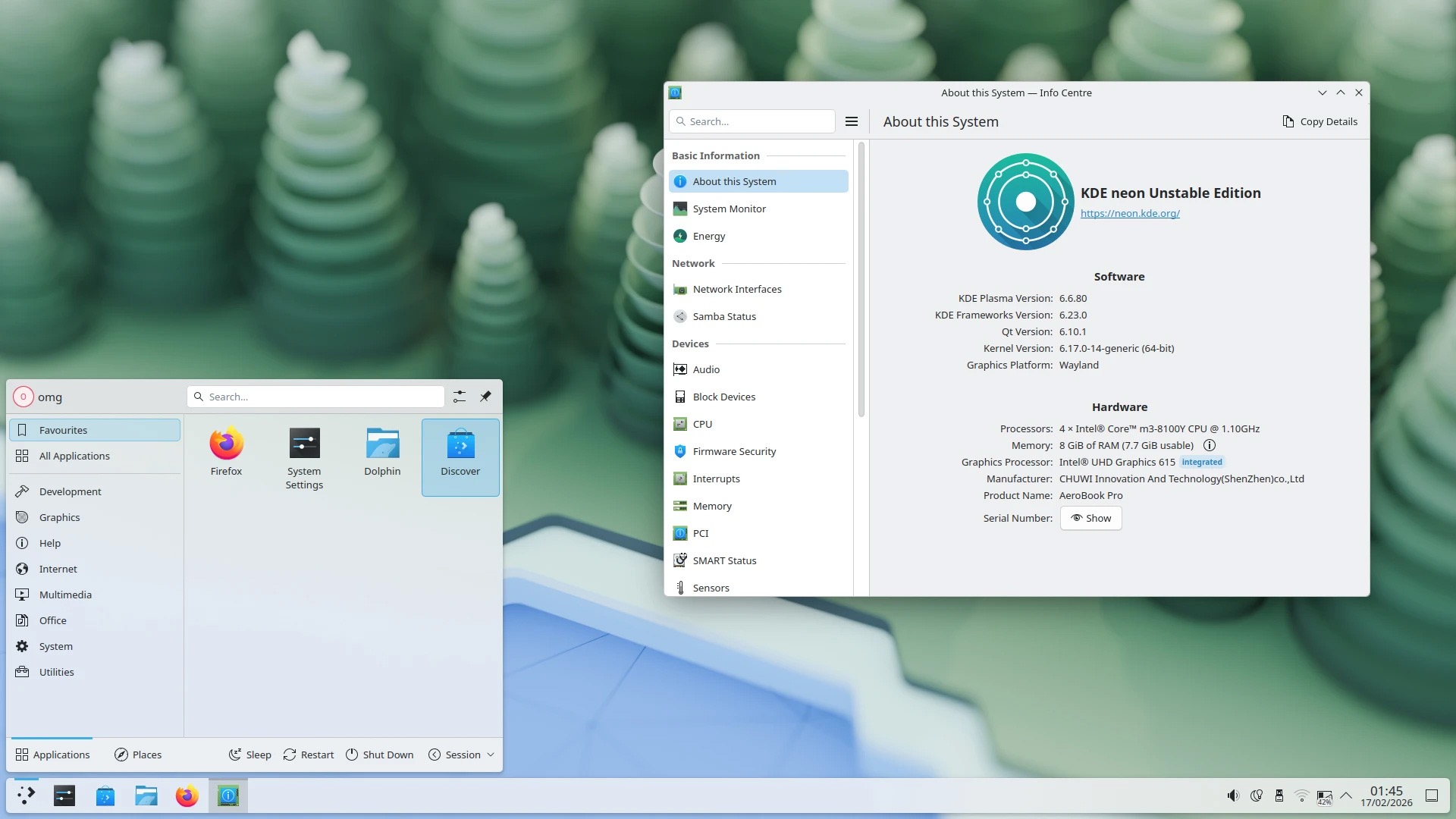 KDE Plasma 6.6 桌面