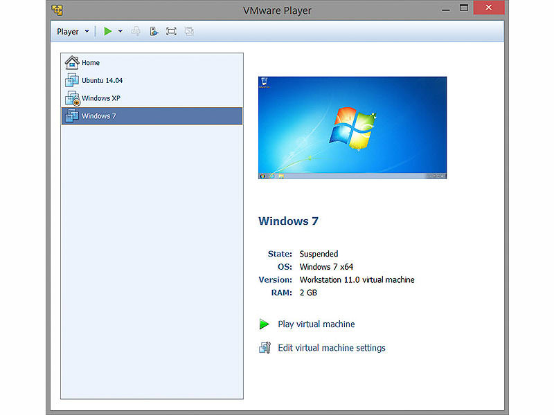 VMware Workstation Pro 12.0.1 Build 3160714